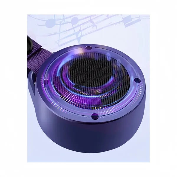 Waterproof Bluetooth Speaker With LED Light And Strap