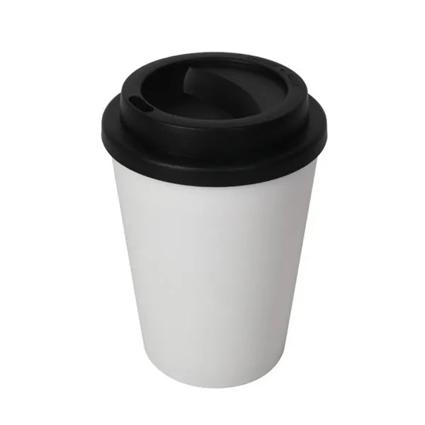 Portable BPA-Free Double-Layer Coffee Cup w/ Lid