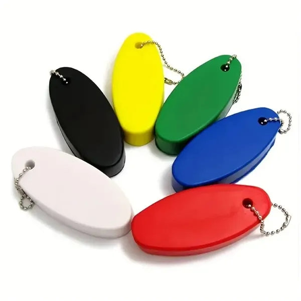 Oval Foam Floating Keychain