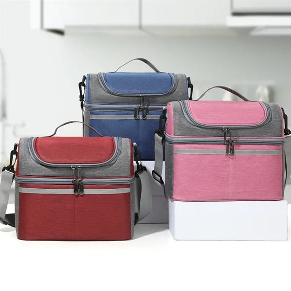 Multicolor Large Capacity Lunch Box Cooler Beer Bag