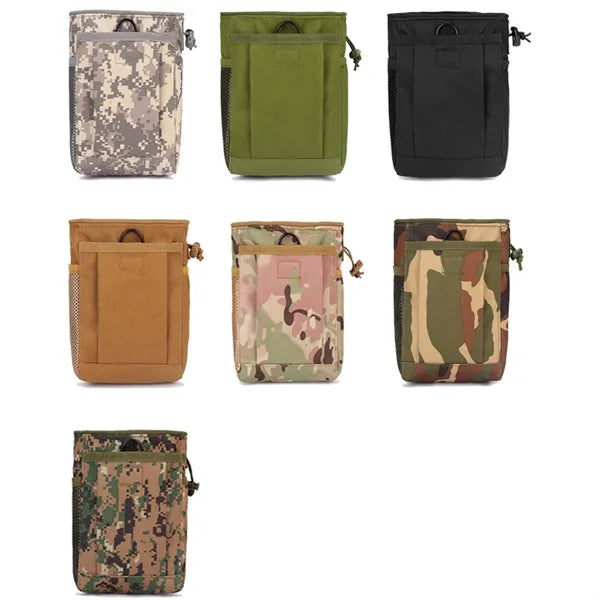 Tactical Molle Magazine Dump Pouch Military Fanny Hip Bag