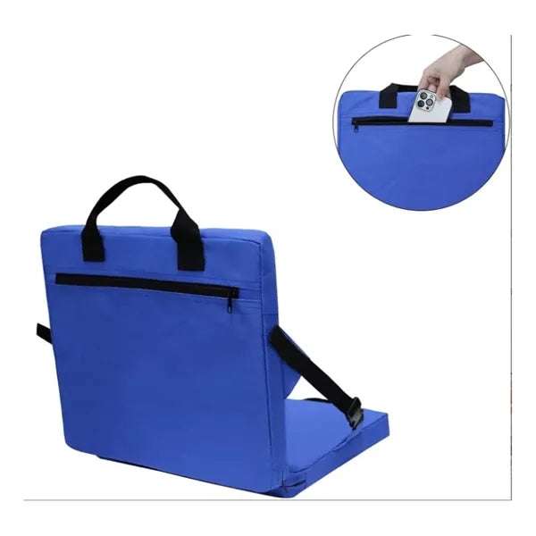 Portable Stadium Seat Cushion with Backrest
