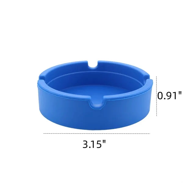 Round Silicone Ashtray