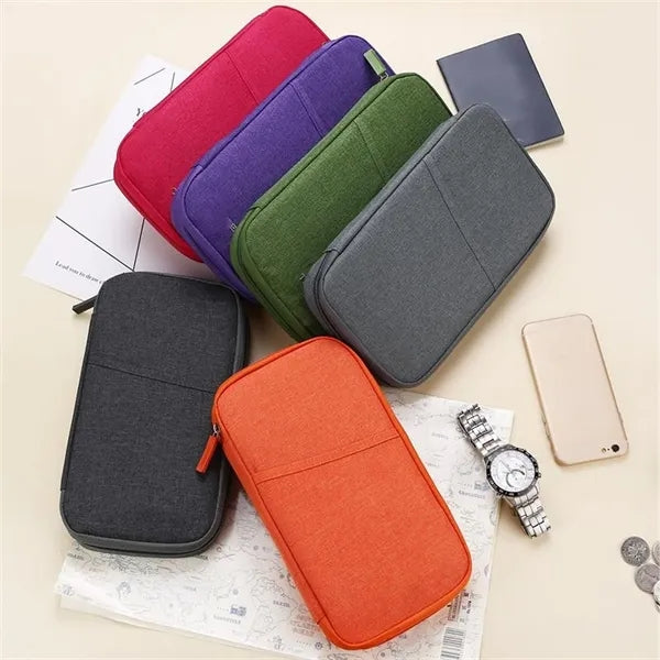 RFID Travel Passport Wallet Bag