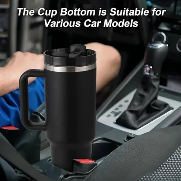 40oz Insulated Tumbler With Handle And Straw Lid