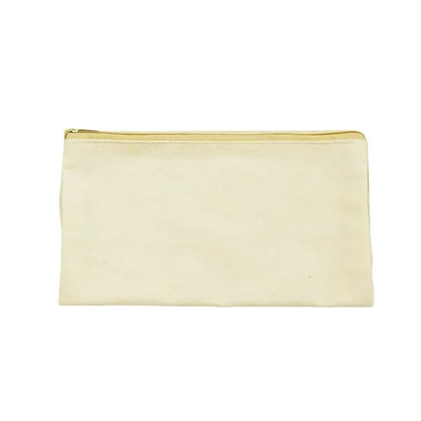 Canvas Zipper Pouch Cotton