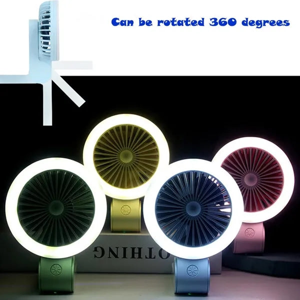 Portable Clip-On Electric Fan