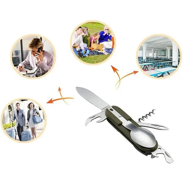 Portable Camping Dinnerware Set