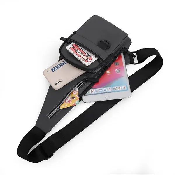 Small Waterproof Crossbody Sling Bag for Outdoors Hiking