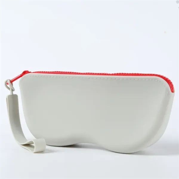 Silicone Sunglasses Pouch Case with Hand Strap