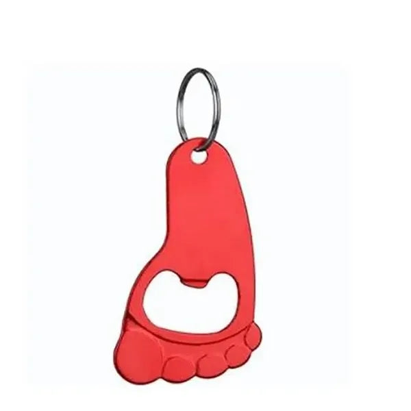 Foot Shaped Bottle Opener Key Holder