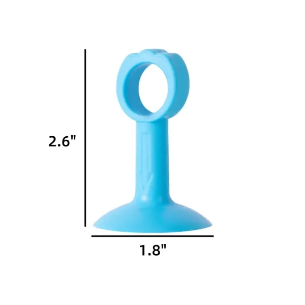 Silicone Door Stopper with Suction Cup Handle