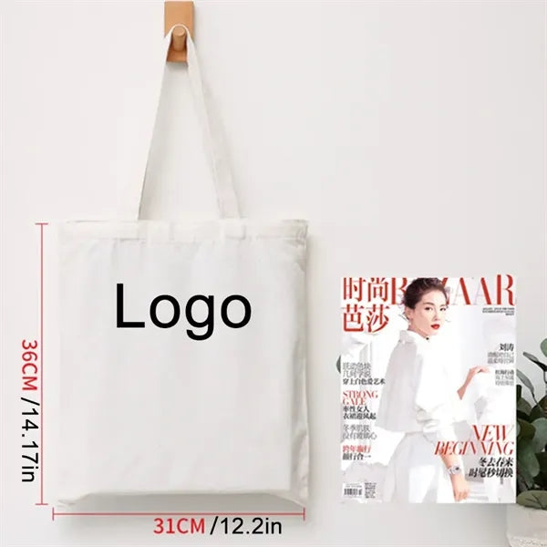 Canvas Tote Bags, 12"x14"