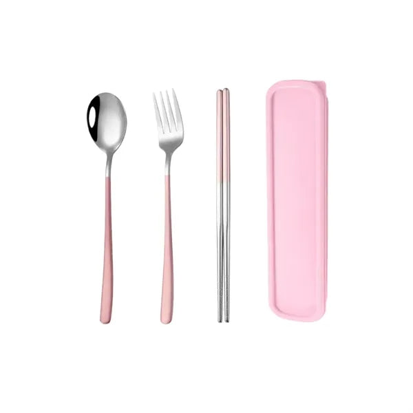 Portable cutlery set