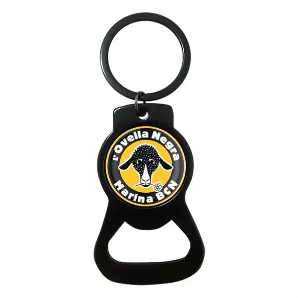 Black Alloy Bottle Opener