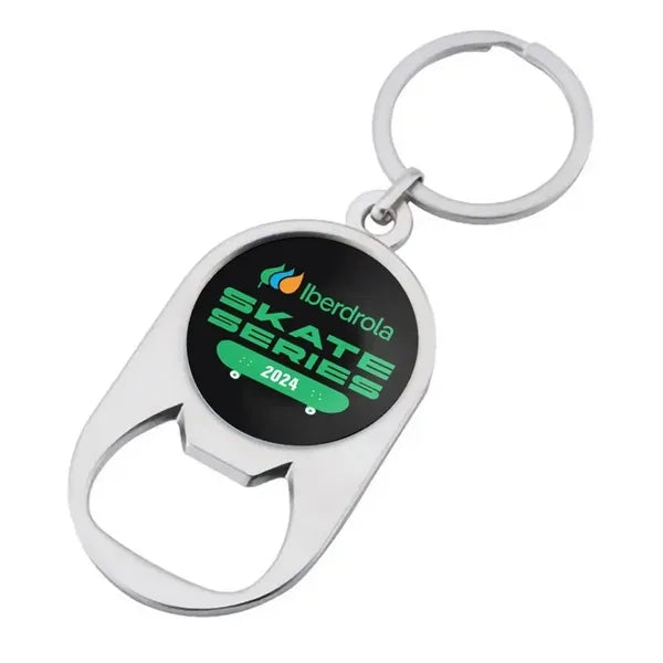 Multiuse Alloy Bottle Opener Keychain