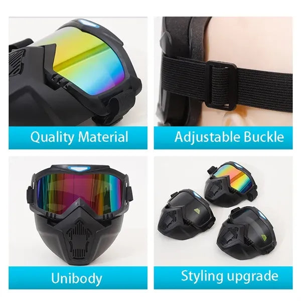 Motorcycle Helmet Riding Goggles Glasses