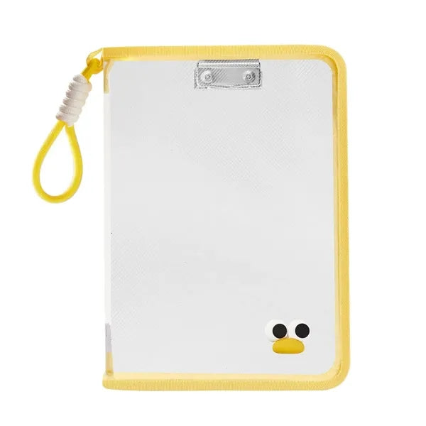 A4 Cute Zipper Student File Organizer Bag