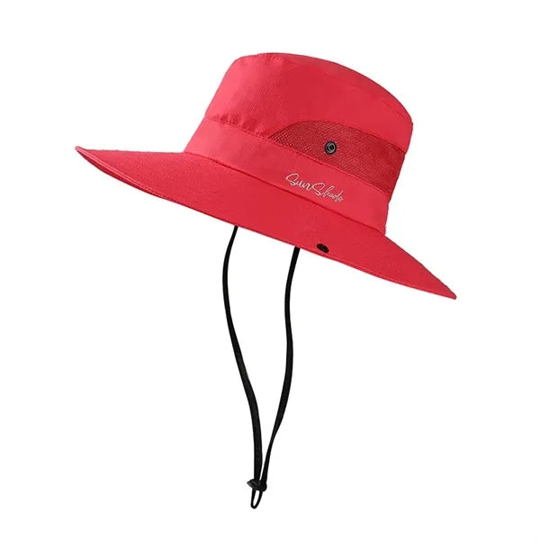 Unisex Wide Brim Adjustablet Bucket Hat