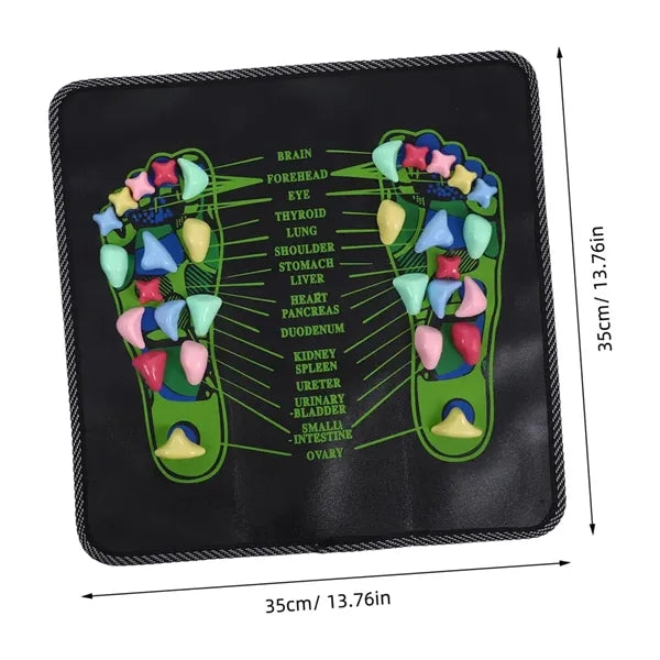 Colorful Convenient Cobblestone Foot Massage Mat