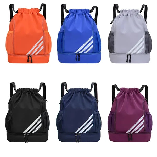 Drawstring Backpack Folding Sports Basketball bag