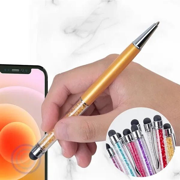 Crystal Touchscreen Ballpoint Pen