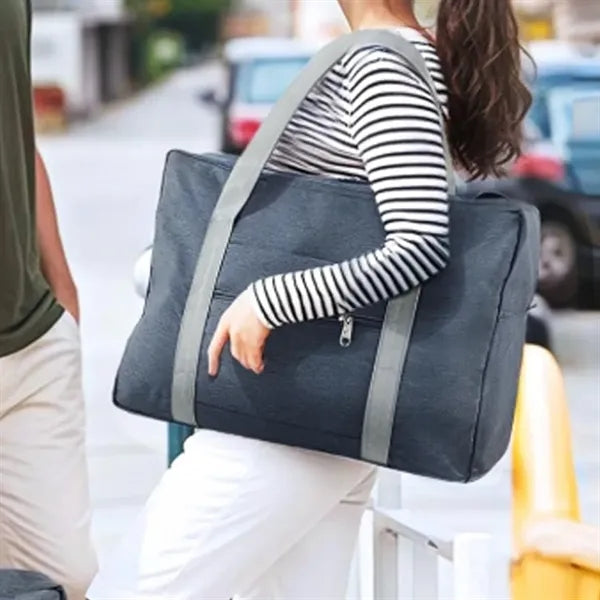 40L Foldable Travel Duffel Bag W/ Luggage Sleeve