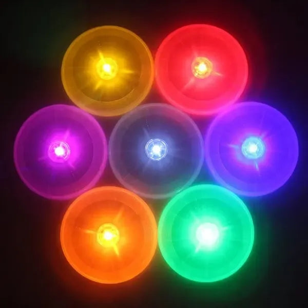 LED Light Up Flying Disc Frisbee Flyer