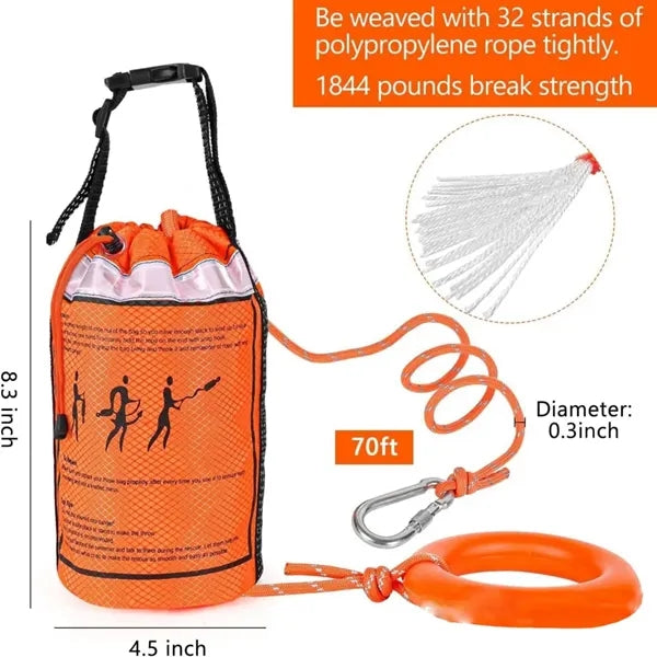 Water Rescue Throw Bag