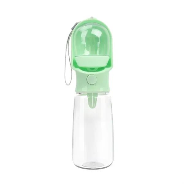 Dog Water Bottle with Food Container