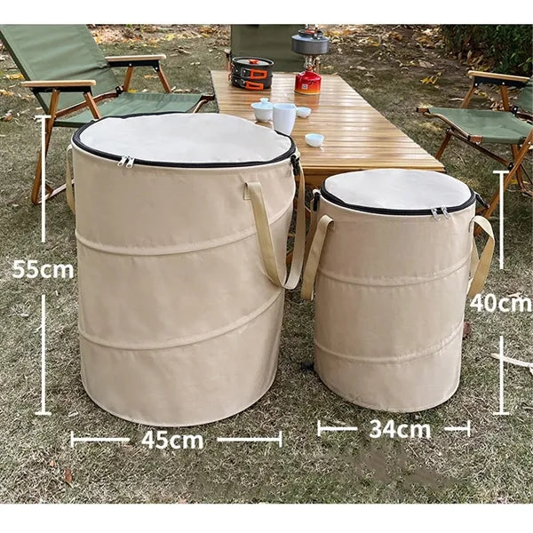 Outdoor Camping Foldable Storage Bucket