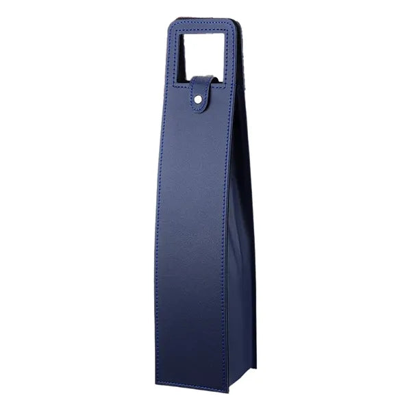 One Bottle Leather Wine Tote Carrier