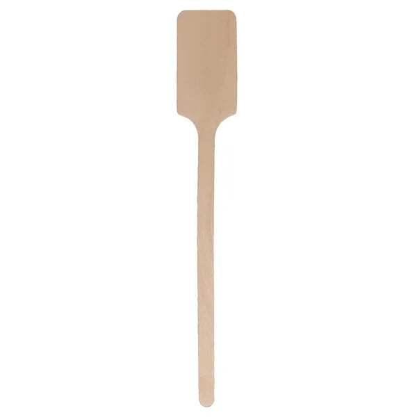 6.25" Upright Rectangle Wood Drink Stirrer