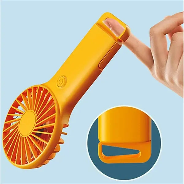 Handheld Recharge USB Hook Fan