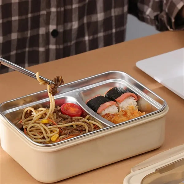 Compartment Leak Proof Bento Box Set w/ Cutlery