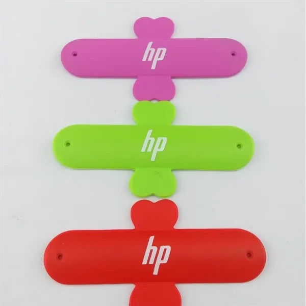 Ultra Thin U Shape Snap On Silicone Phone Stand Holder