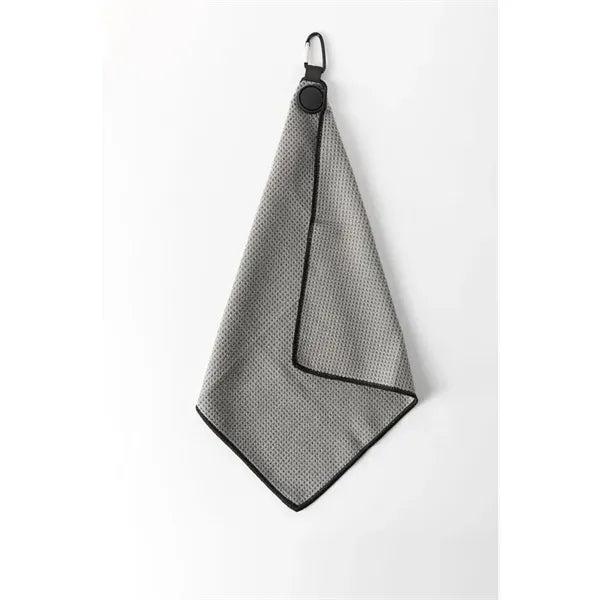 Microfiber Magnetic Golf Towel With Carabiner