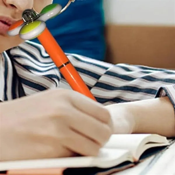 Plastic Fidget Spinner Ballpoint Pen with Custom Logo