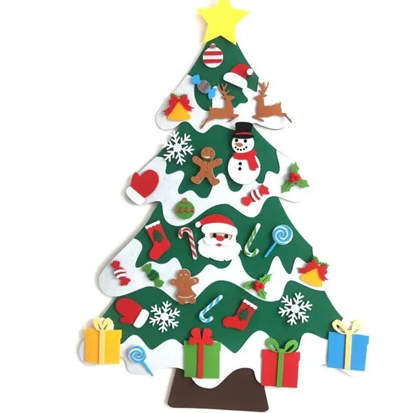 Christmas Tree Set with Ornaments for Kids DIY