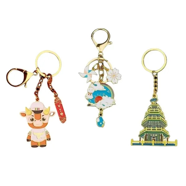 Metal Keychains Zinc Alloy Key Rings