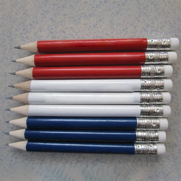 3.5" Golf Pencils with Eraser