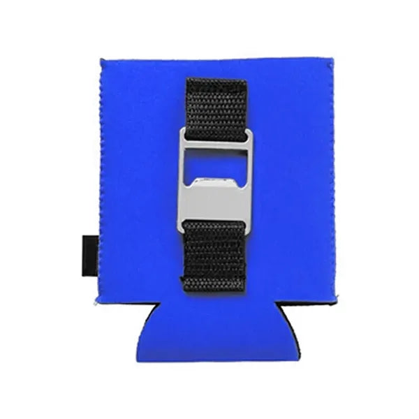 Neoprene 2-in-1 Bottle Opener & Can Cooler