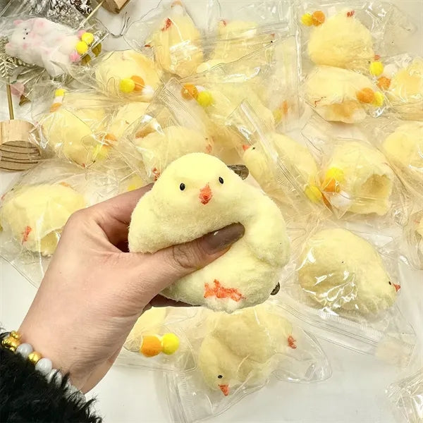 Chick-Shaped Squishy Toy
