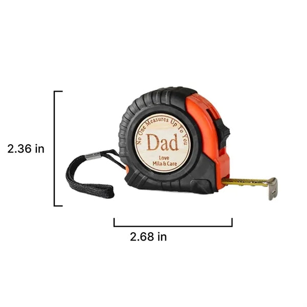 Wood Tape Measure Father's Day Gift