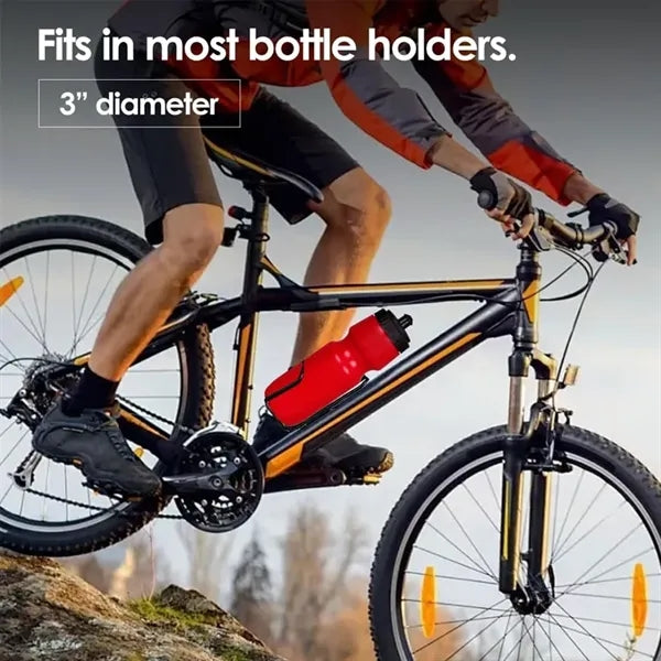 24 Oz. BPA Free LDPE Sports Squeeze Water Bottle