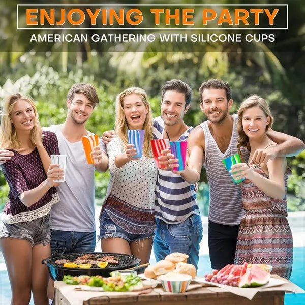 16oz Unbreakable Silicone Cup Drinkware