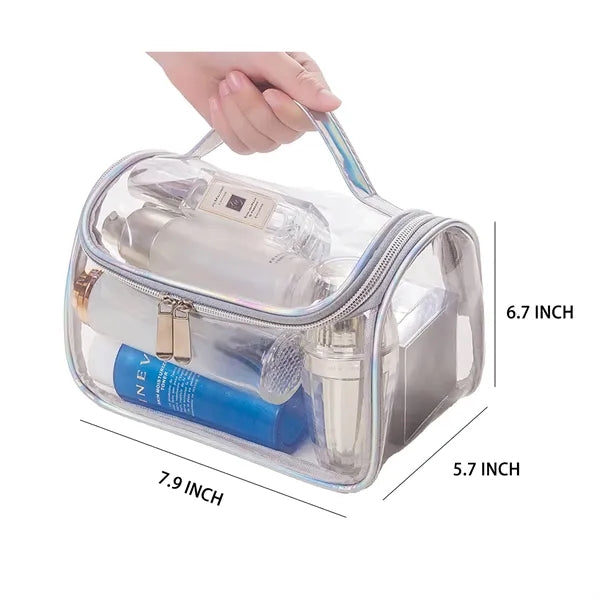 Transparent Waterproof Travel Cosmetic Bag