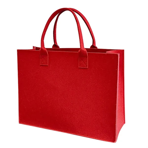Logo Felt Tote Bags