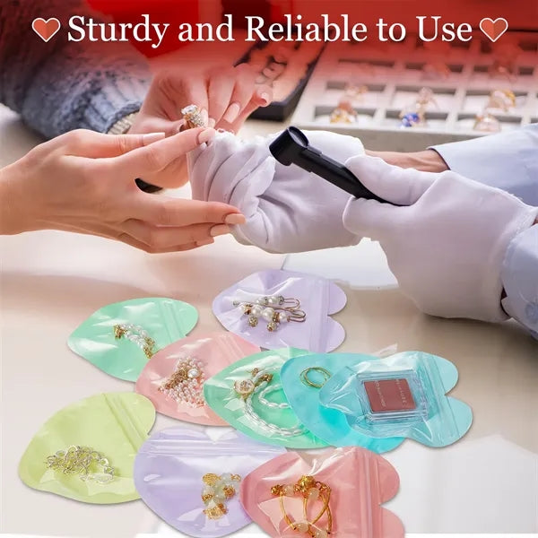 Heart Shaped Ziplock Bag