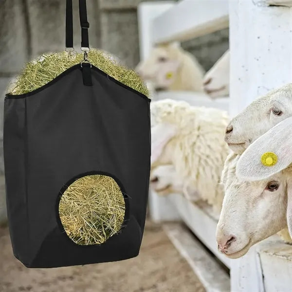 Durable Hanging Dry Grass Storage Weed Horse Hay Bag